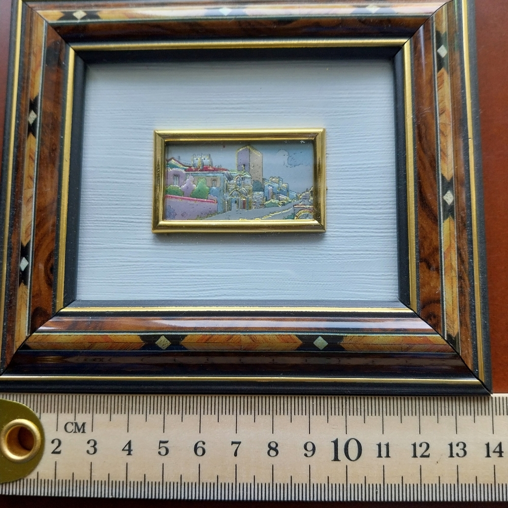 Silver Sterling Two Framed Art Pieces - Picture 12 of 13